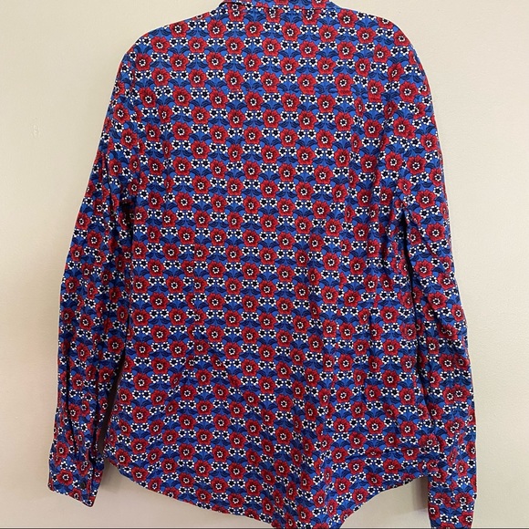 Boden Floral Print Classic Shirt - Picture 5 of 6
